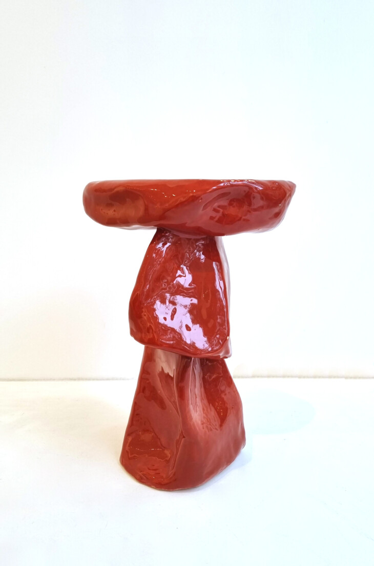 SCULPTURE 035, warm red - DH