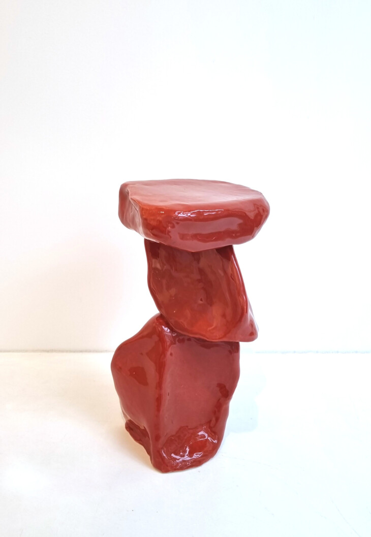 SCULPTURE 035, warm red - DH