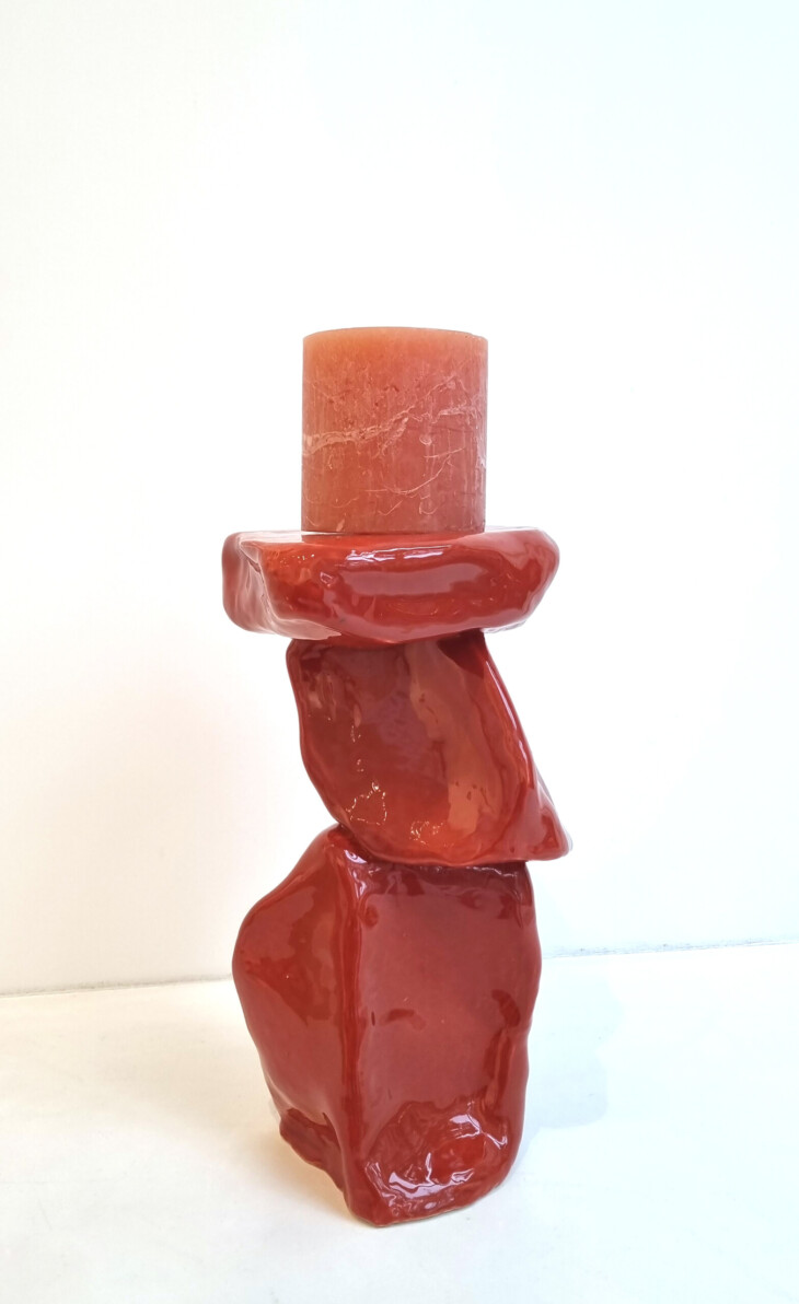 SCULPTURE 035, warm red - DH