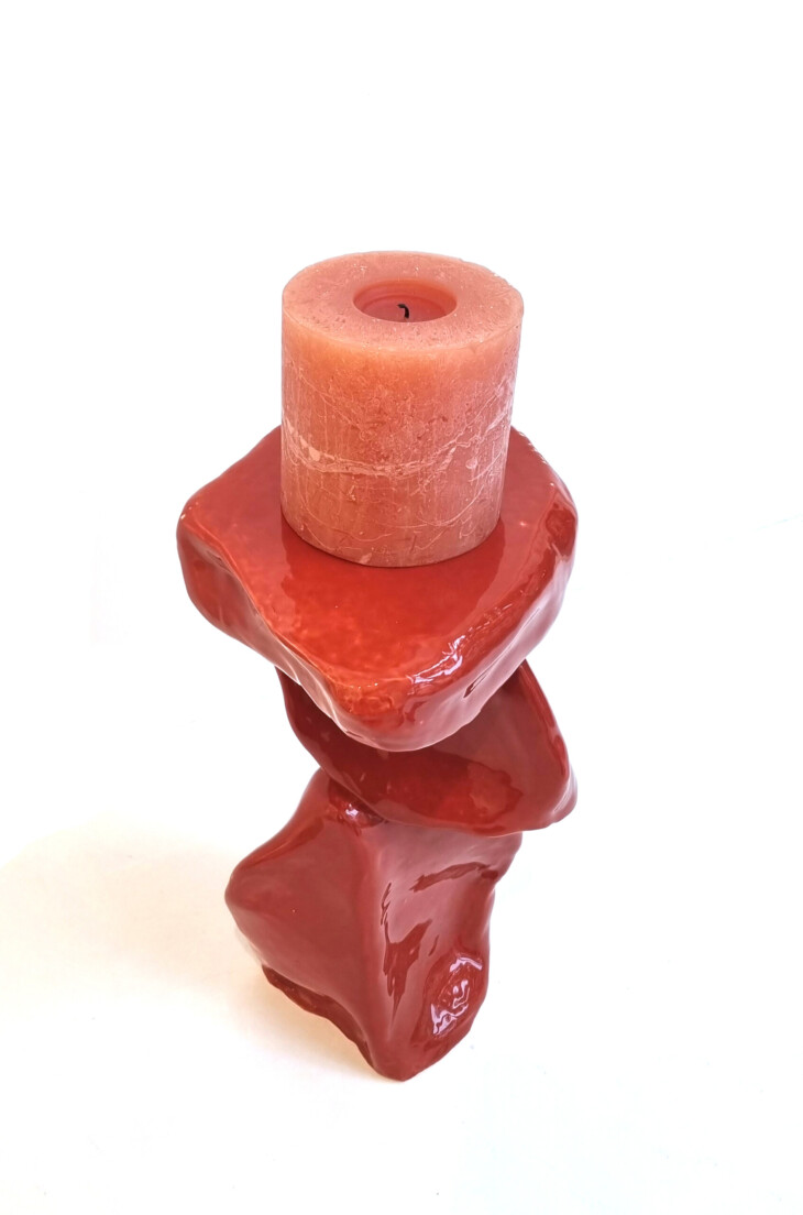 SCULPTURE 035, warm red - DH